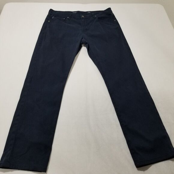 AG Adriano Goldschmied Mens Pants 34x32* The Everett Sueded Stretch Sateen SUD - Picture 10 of 10